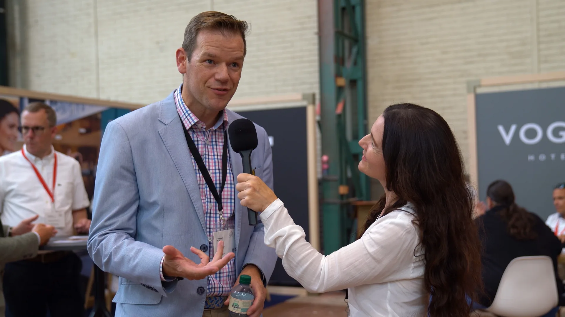 Interview mit einem Hotelier am Hospitality Summit 2025