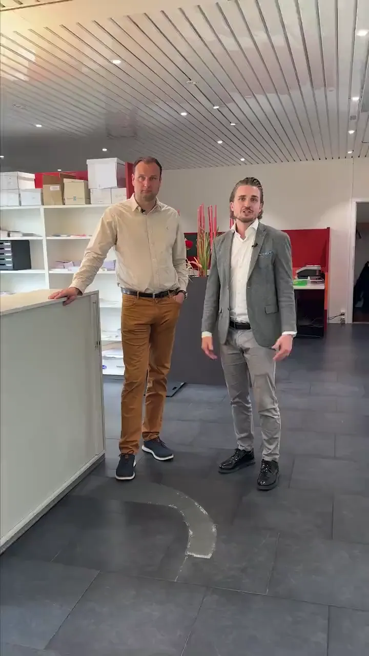 Recruiting-Ad für die Versicherungsbranche in Biel: Mitarbeiter erzählt, 22 Sekunden
